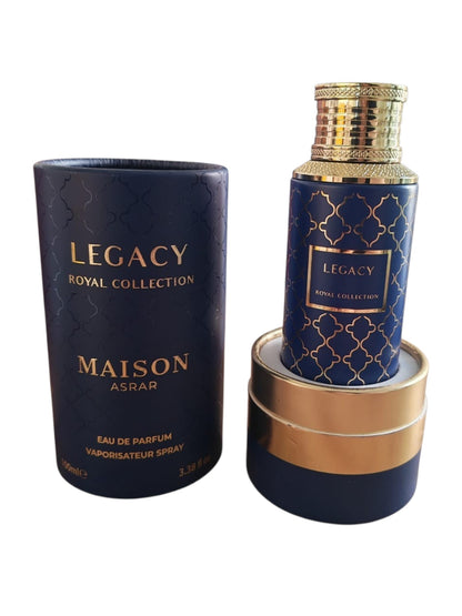 Maison Asrar Legacy Royal Collection Eau De Parfum 100ml Unisex Fragrance