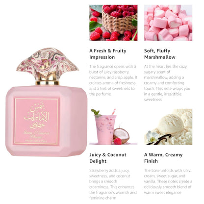 Shams Al Emarat Khususi Pink Blush Eau De Parfum 100ml by Ard Al Zaafaran