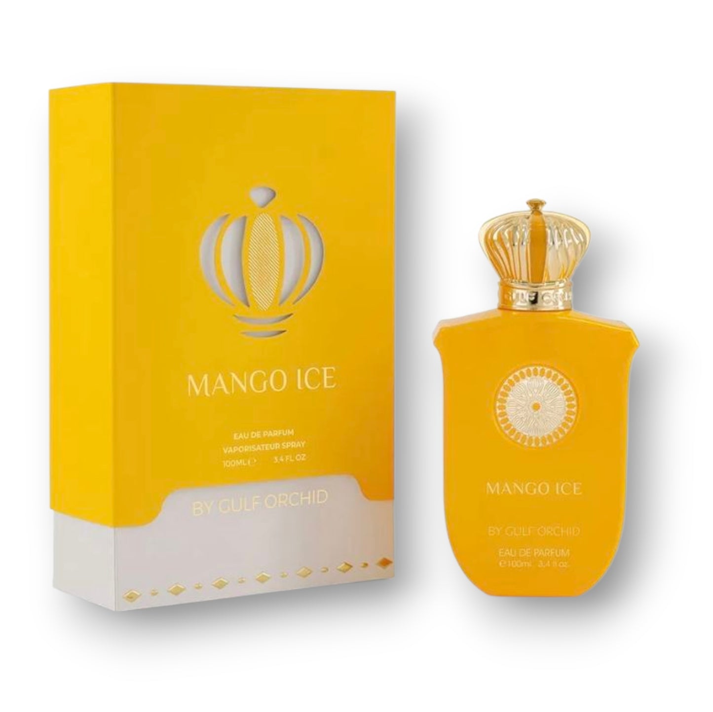 Gulf Orchid Ice Mango 100ml – Fresh Fruity Mango Perfume | Summer Scent UK