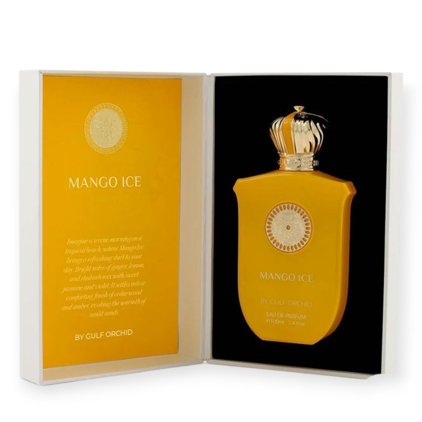 Gulf Orchid Ice Mango 100ml – Fresh Fruity Mango Perfume | Summer Scent UK