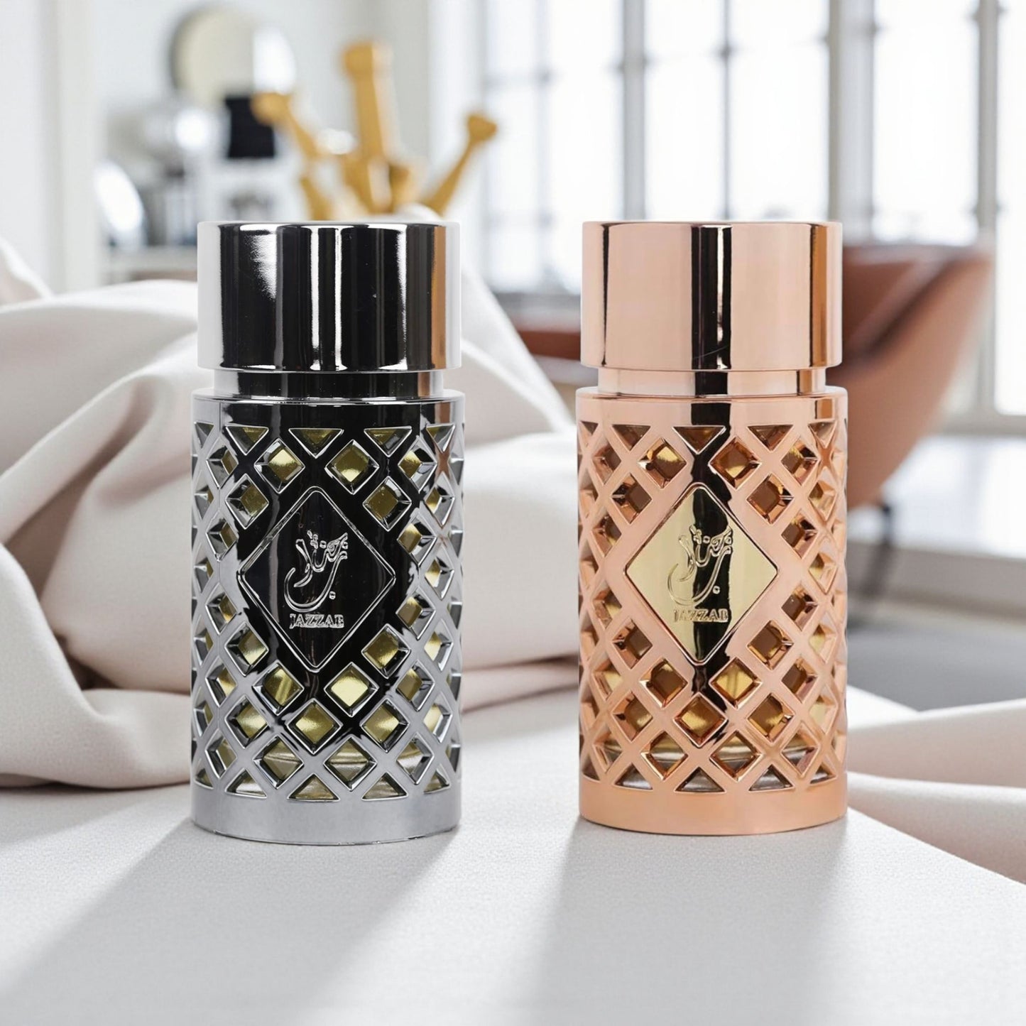 Ard Al Zaafaran Jazzab Gold & Jazzab Silver Eau De Parfum 2x100ml Bundle
