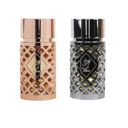 Ard Al Zaafaran Jazzab Gold & Jazzab Silver Eau De Parfum 2x100ml Bundle
