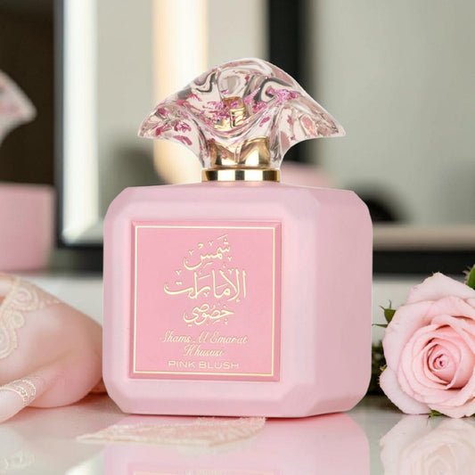 Shams Al Emarat Khususi Pink Blush Eau De Parfum 100ml by Ard Al Zaafaran