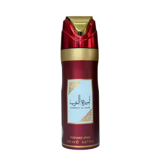 Ameerat Al Arab Perfumed Body Spray 200ml Long Lasting Floral Fragrance