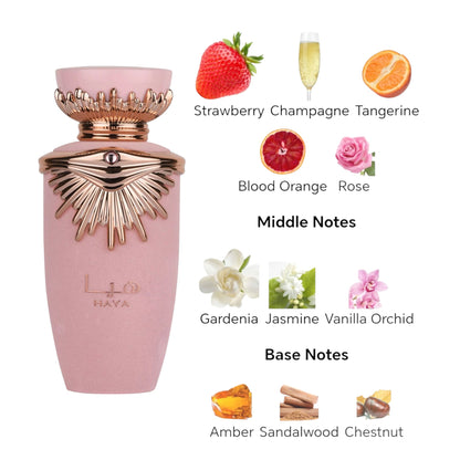 Lattafa Haya Eau De Parfum 100ml – Women’s Fragrance
