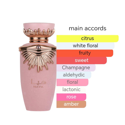 Lattafa Haya Eau De Parfum 100ml – Women’s Fragrance