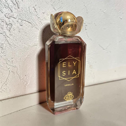 Elysia Vanilla Eau De Parfum 100ml – Sweet Creamy Vanilla Gourmand Perfume Long Lasting Warm Elegant Fragrance