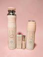 Lattafa Yara Pink Gift Set – Body Spray 200ml + Air Freshener 300ml + Roll On Perfume | Sweet Fruity Vanilla Scent | Long Lasting Luxury Bundle